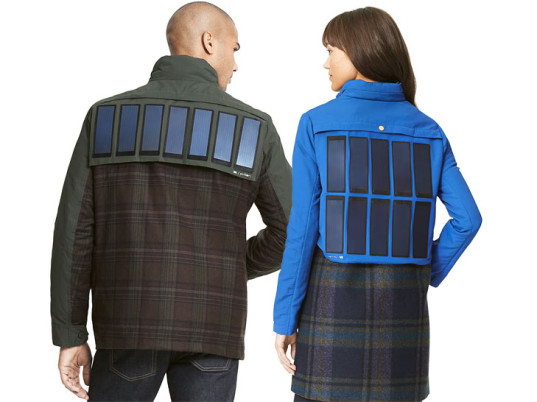 Women's and men's solar charging jackets